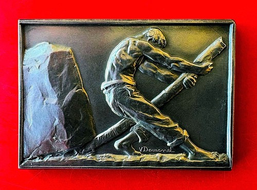 Silver effort medal - medal, by